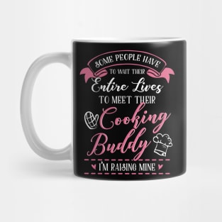 Cooking Mom and Baby Matching T-shirts Gift Mug